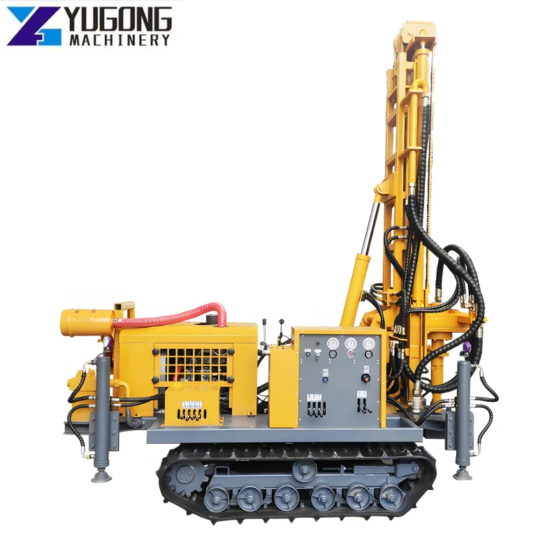 300M Truck Mounted Drilling Water Well Drill Rig Construction Drilling Machine Pneumatic Drilling Rig Wells Machinery for Mexico