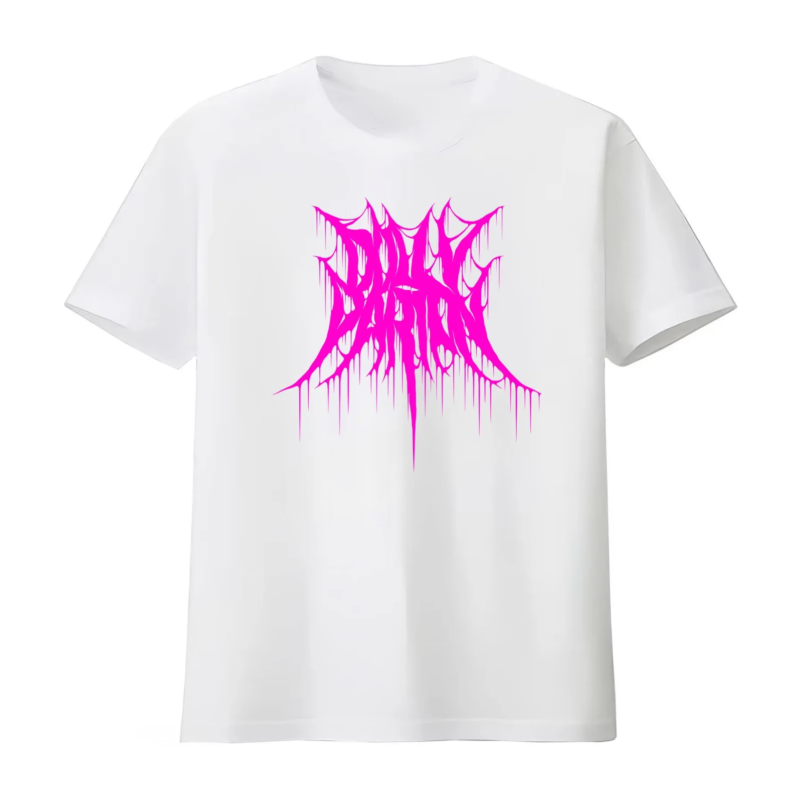 Dolly Parton Metal T-Shirt Summer Casual Cotton Tee Oversized Streetwear Tops Vintage Graphic Print Loose Fit Short Sleeve