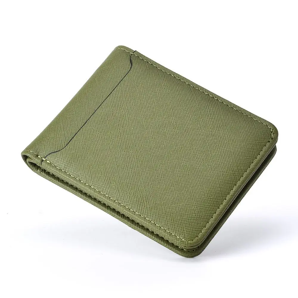 Novo couro do plutônio retro carteira masculina ultra fino leve vários bolsos macio fino carteira clipe de dinheiro cartão de crédito