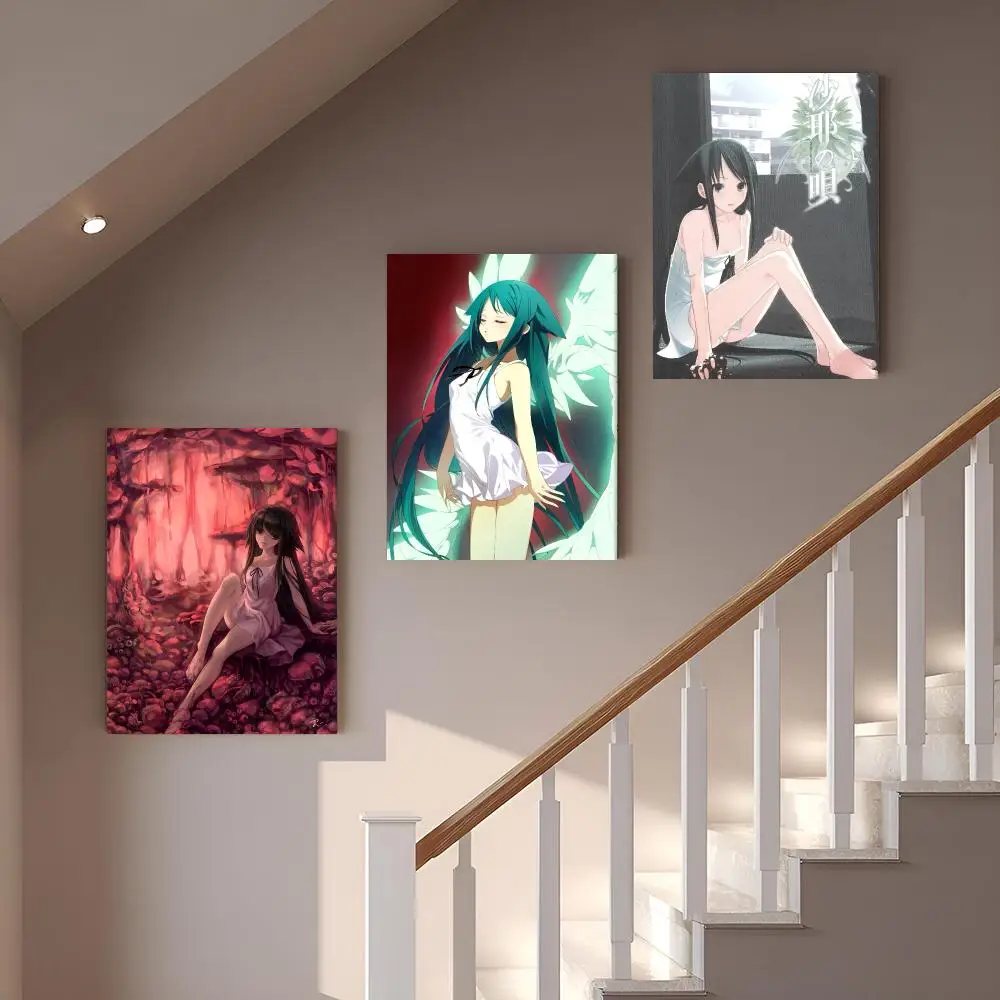 Game S-Saya no Uta: The Song of Saya Framed Wall Painting Modern Framed Canvas Wall Art Print Home Decoration Poster Living Room