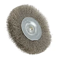 1PC Crimped Wire Wheel Brush 75mm Stainless Steel For Angle Grinder Flat Crimped Wire Wheel Brushes