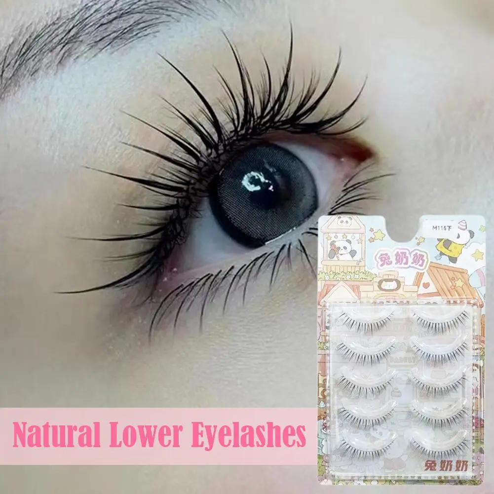 Cils Manga 21 Styles de grappes de cils épais faux cils naturels tige fine claire faux cils outils de maquillage doux faits à la main