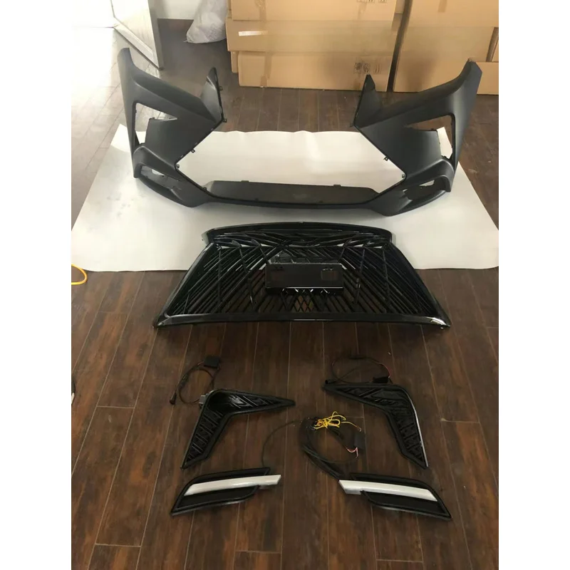 High Quality 4X4 Pickup Front Bumper Facelift Conversion Body Kit 2019 Offroad Exterior Modified Upgrade Accessories
