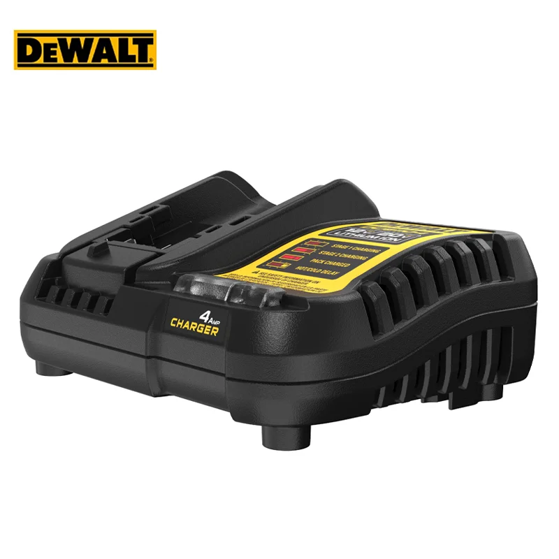 Imagem -03 - Carregador Universal da Bateria do Lítio do Dewalt Acessórios das Ferramentas Elétricas Dcb1104 4apm 12v 20v 12v 18v 20v