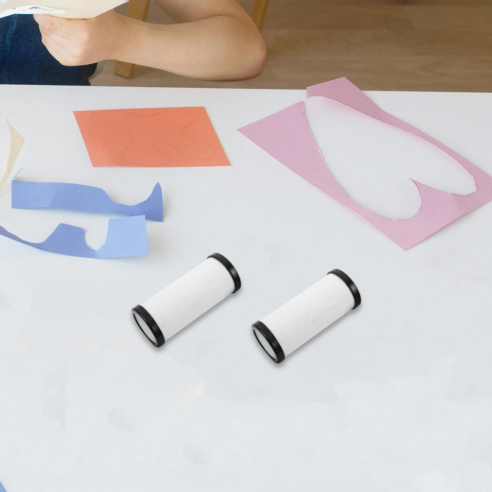 10-sets Diy Caleidoscoop Kit voor kinderen Kleine kinderen Diy Caleidoscoop Speelgoed Creatief papier Plastic speelgoed Maken Set voor kinderen