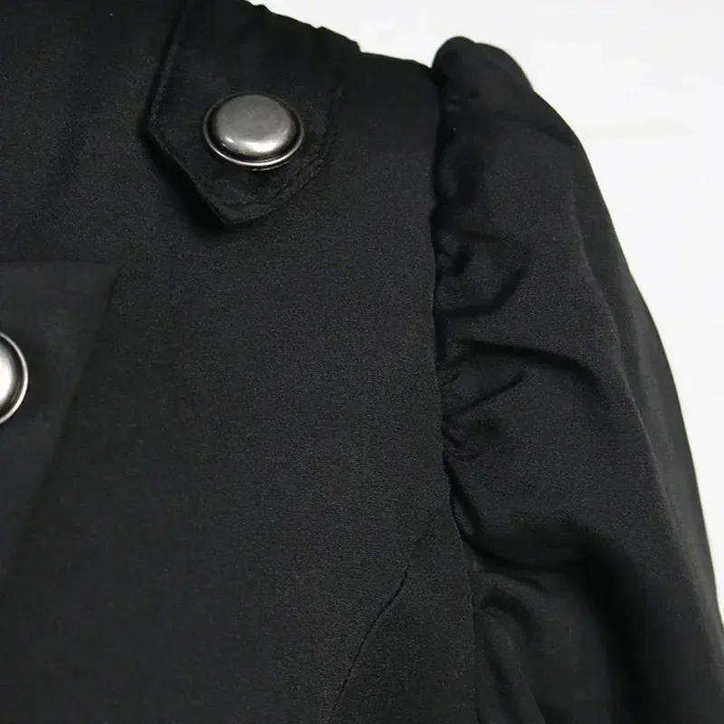 

Готическое пальто для женщин, платье нестандартной формы в стиле стимпанк, средневековый Ренессанс, викторианский стиль, Хэллоуин, карнавал, одежда, наряды