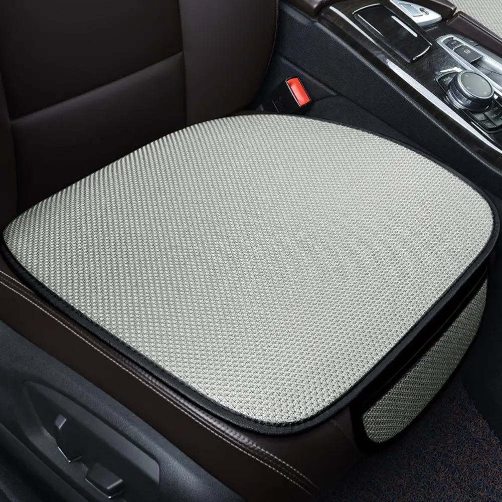 Ice Silk Seat Cushion Summer Car Cool Cushion Breathable Ice Pad Butt Pad Office Cool Mat Chair Pad Car Accssaries