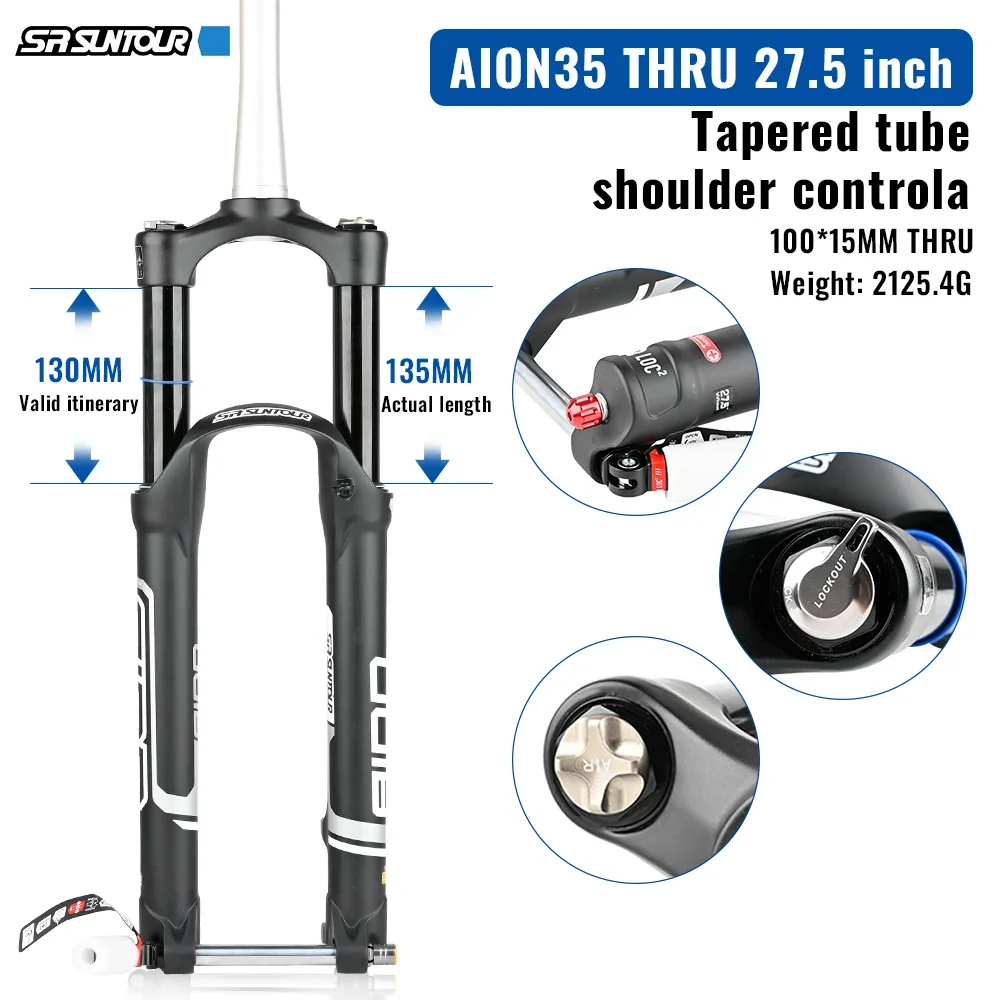 SR SUNTOUR 自転車フォーク EPIXON 26 / 27.5 / 29er 100 ミリメートル