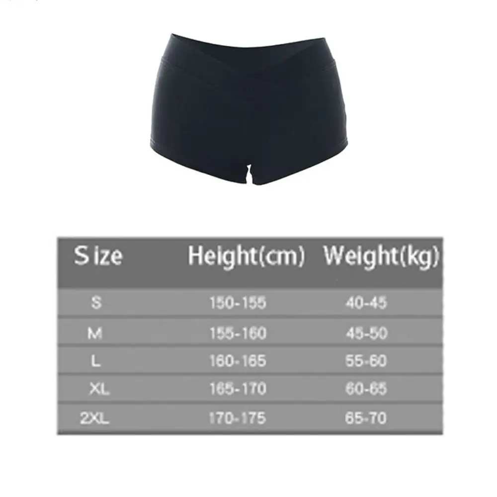 Sexy Ultra Short Sports Shorts Fitness Running Casual Tight Low Waist Shorts Simple Training Flat Pants Black Ballet Pants