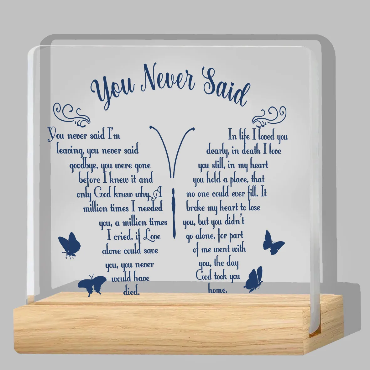 Sympathy Gift, Loss of Loved One Loss of Family Member Condolence Gifts Sentimental Gifts for Home Table Decorations