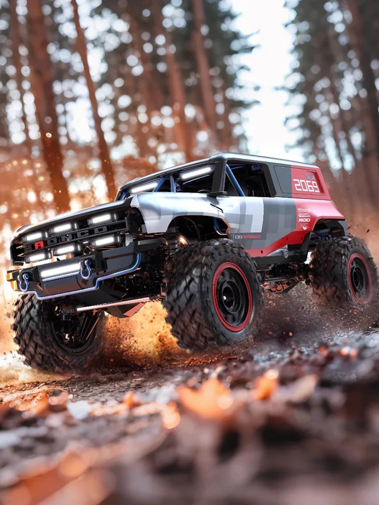 هايبر الذهاب MJX H12P فورد 1/12 عالية السرعة 4WD تسلق سيارة RC التحكم عن بعد سيارة الإحساس فرش لعبة على الطرق الوعرة مركبة