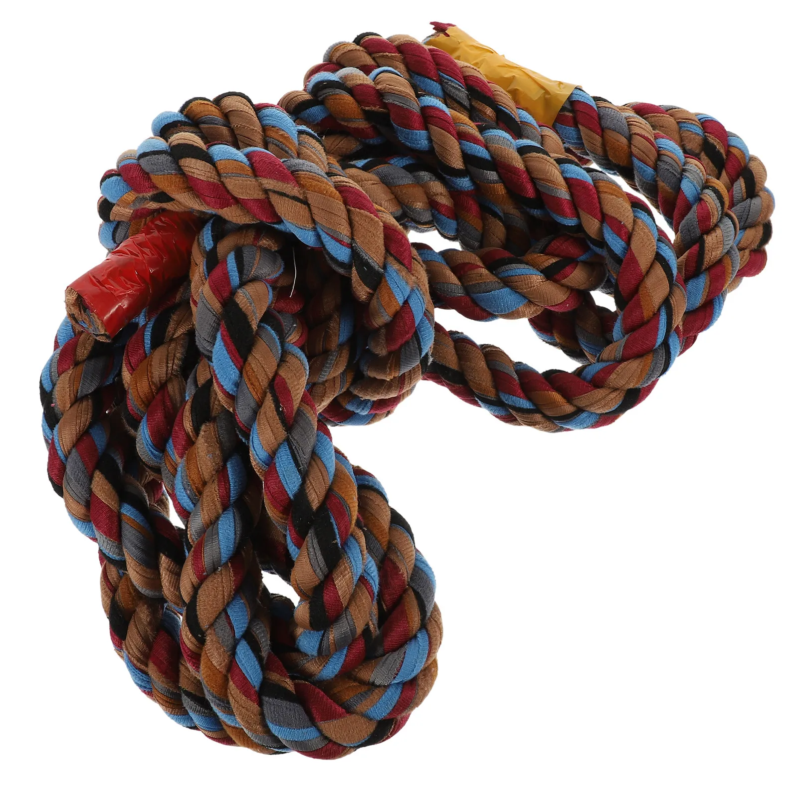 Cloth Tug of War Rope Supple Textile Tug-of-War Game Cord for Safe Strong Grip Outdoor Birthday Parties School Events