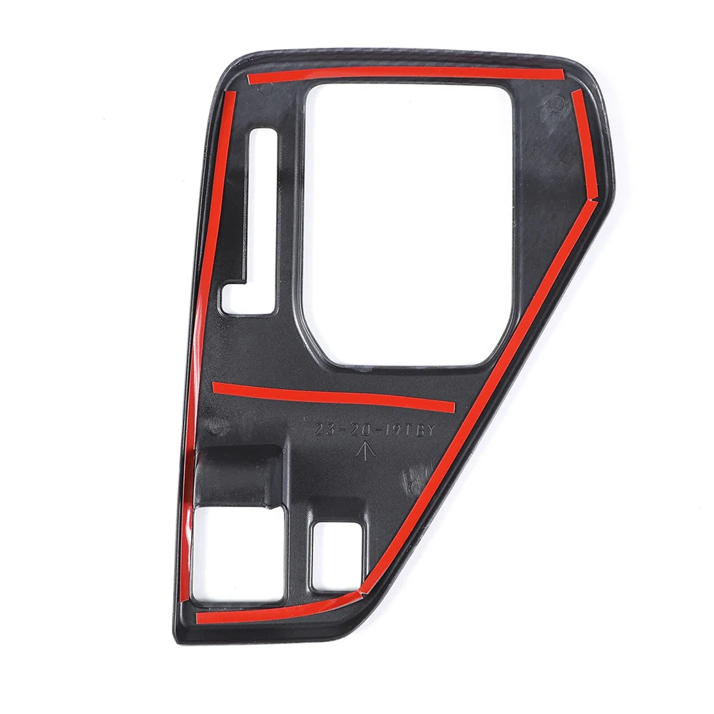 

Роскошные автомобильные аксессуары, крышка панели переключения передач из АБС-пластика, антикоррозийная обработка, простая установка для аксессуаров Crosstrek