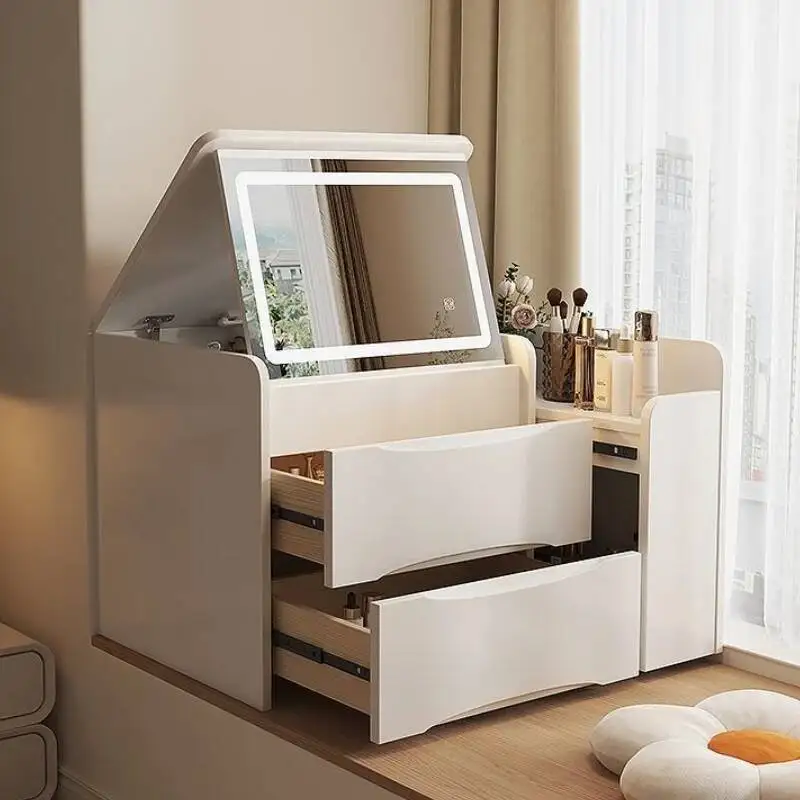 Modern Dressing Woman Makeup Comfortable Vanities Table Makeup Storage Dresser Standing Organizer Drawer Dresser Home Things