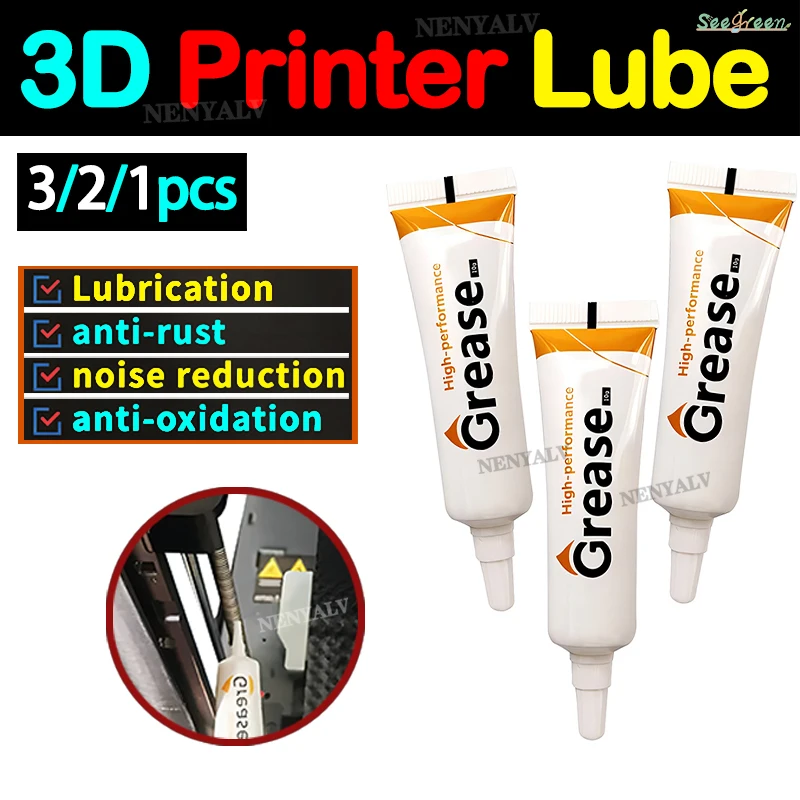 

Смазка для 3D-принтера с ЧПУ для Bambu Lab X1c P1s Ender 3