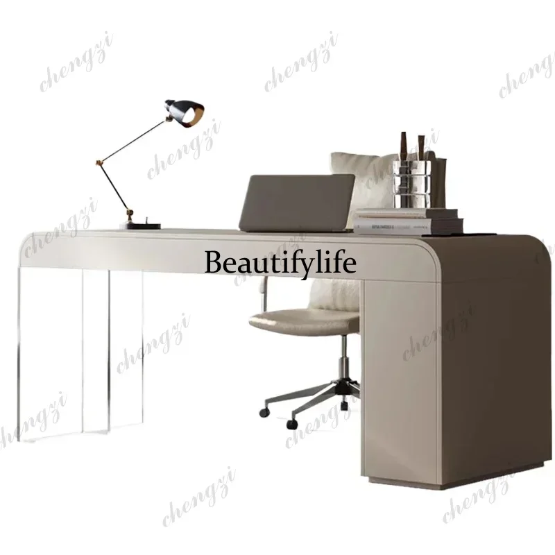 Minimalist Executive Office Desk Work Room Desks Offer Study Table Corner Setup Accessories Bedroom TavolinoTrendy Furniture