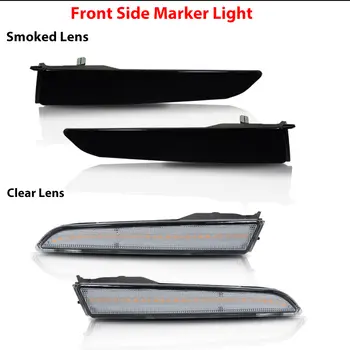 2輛汽車前側標誌燈/停車燈/擋泥板角燈/琥珀色LED燈,適用於2010-2012款福特Fusion(又稱Mendeo)轉向燈 8 最佳銷售 LED福特標誌 - №7