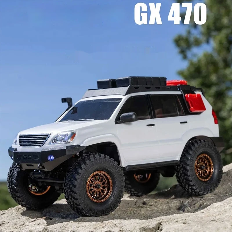 Hard Shell Axiale Scx24 Gx470 1/24 4wd Rc Auto Rtr Simulatie Elektrische Afstandsbediening Rotsklimmen Terreinwagen Model Geschenken