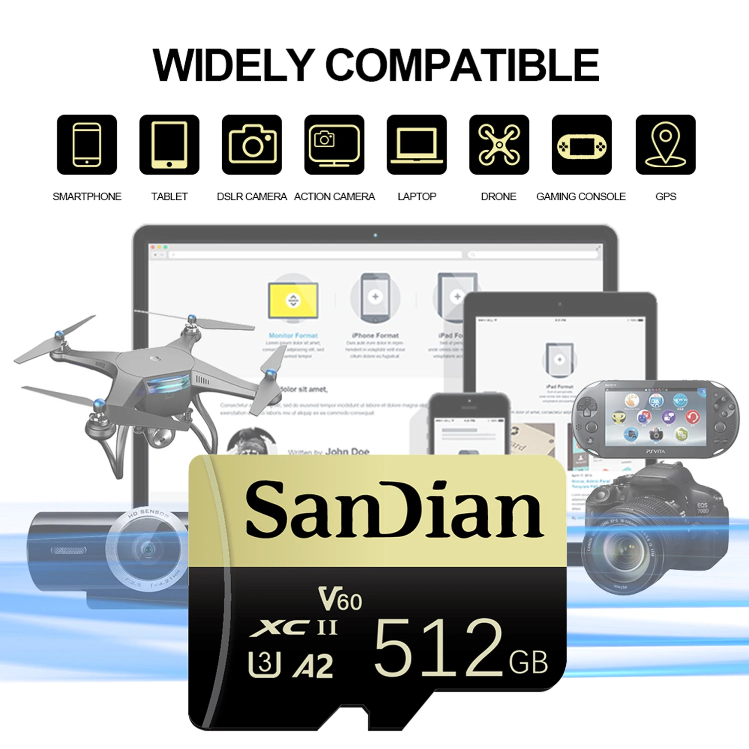 Original Micro SD Card 1TB High Speed Cartao De Memoria 128GB Class 10 Memory Card U3 V60 TF Flash Cards For Phone Camera Drone