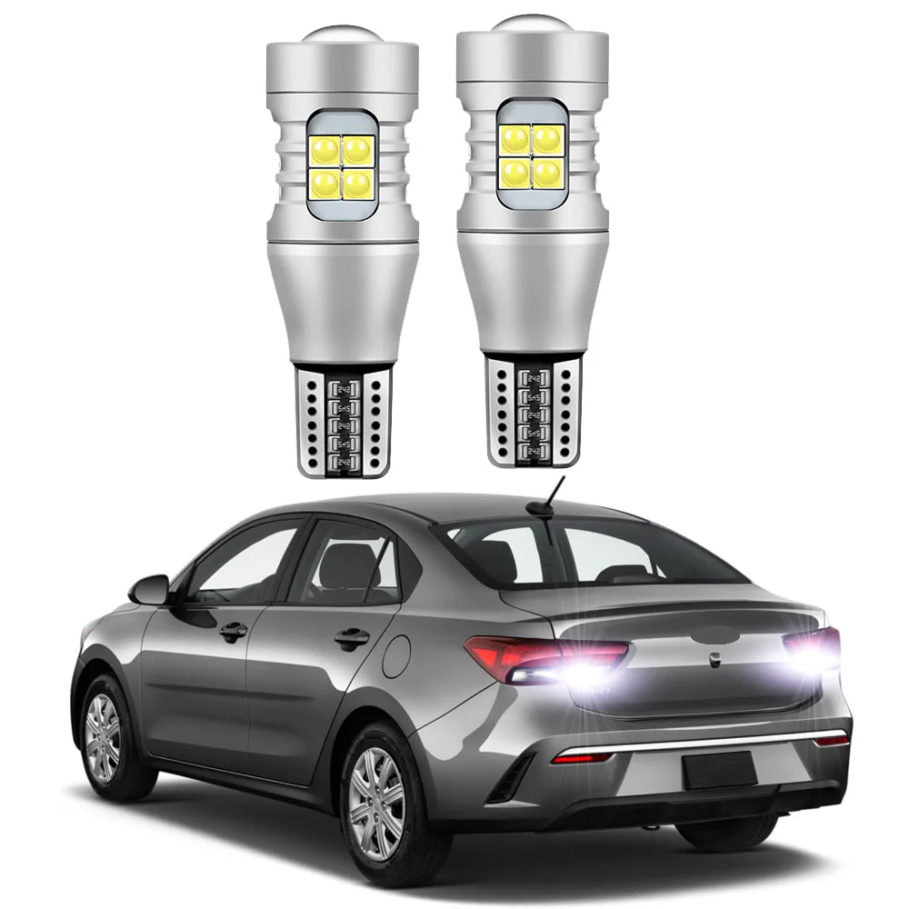 

2Pcs For Kia Rio 2006-2018 2019 2020 2021 2022 2023 LED Backup Reverse Reversing light Bulb White Error Free