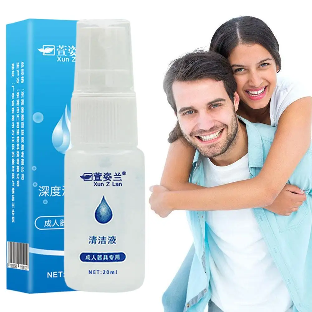 20 مللي تطهير السائل لعبة مضادة للبكتيريا نظافة رذاذ للجنس هزاز التعقيم غسل اللازمة المثيرة الجنس لعب O9S7