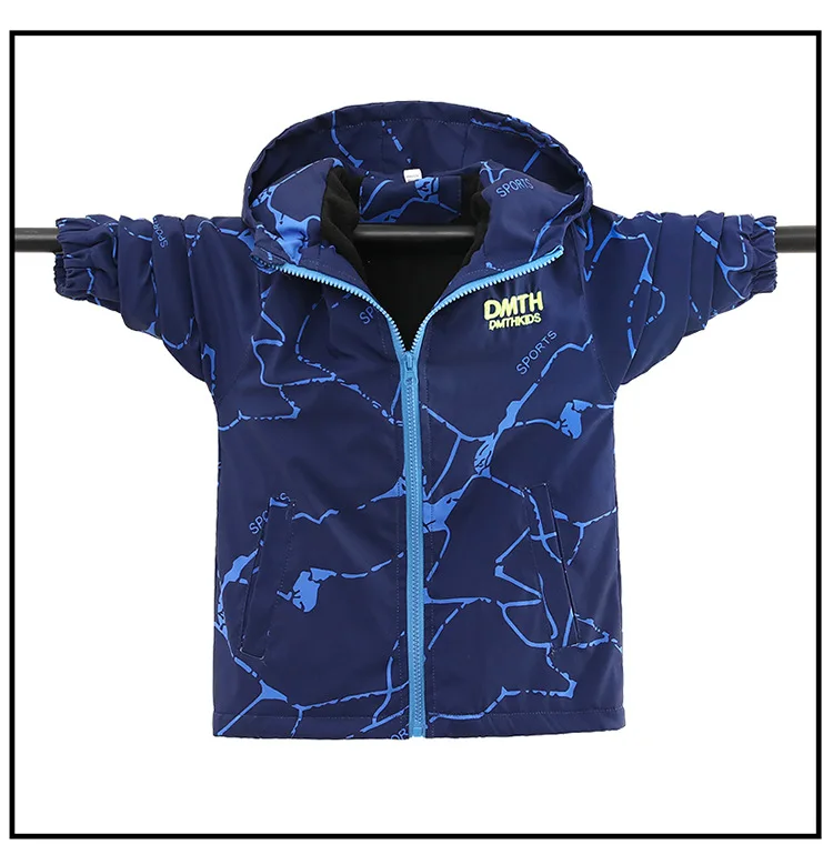 

Boys' Jacket: New Spring/Fall Fleece-Lined Windbreaker—New Arrival, Fall Jacket for Older Boys, Boys' Jacket