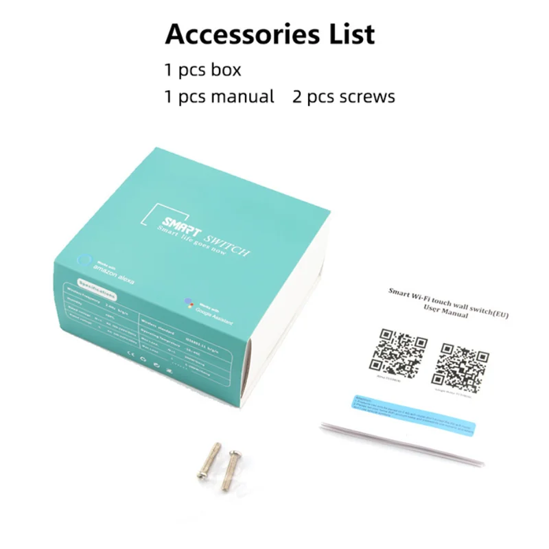 Tuya Smart Life Live & Neutral Wire Required Wifi Light Switch Home Automation Voice Remote Control By Alexa Google Assistant