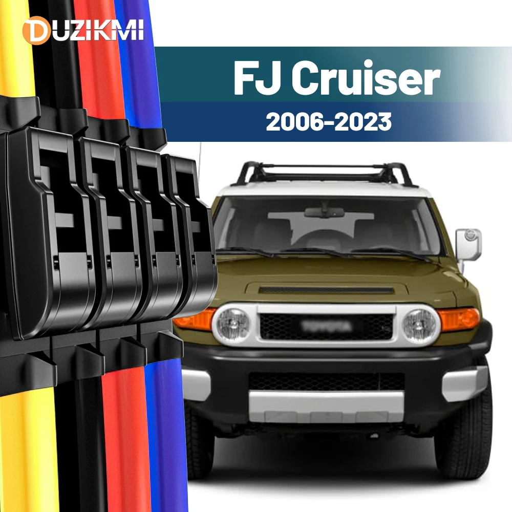 para-toyota-fj-cruiser-2006-2023-2015-2016-2017-2018-2019-2020-2021-2022-2-pcs-para-brisa-dianteiro-laminas-de-limpador-vermelho-azul
