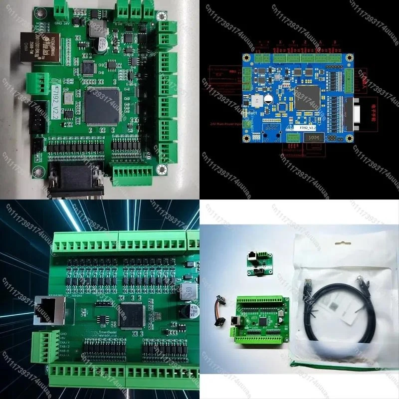For Mesa 7i92 CNC Control Card Ethernet Interface Motion Controller Board Compatible with LinuxCNC Mach3 System DIY Kit