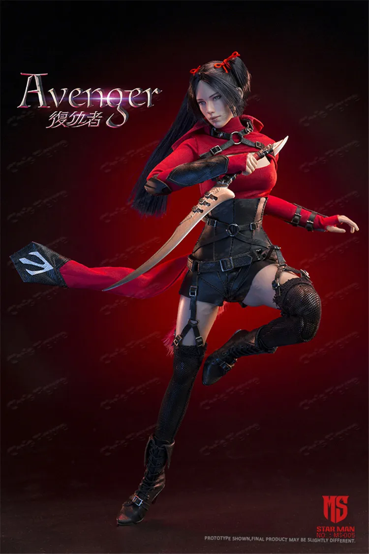

In Stock - STAR MAN MS-005, 1/6 Scale Female Warrior, Full Set Accessories, 12-inch Articulated Collectible Figure Toy