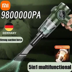 Xiaomi-Aspirador sem fio para automóveis, limpador portátil, eletrodoméstico elétrico, uso duplo, úmido e seco, alta potência, carro e casa, 9800000PA