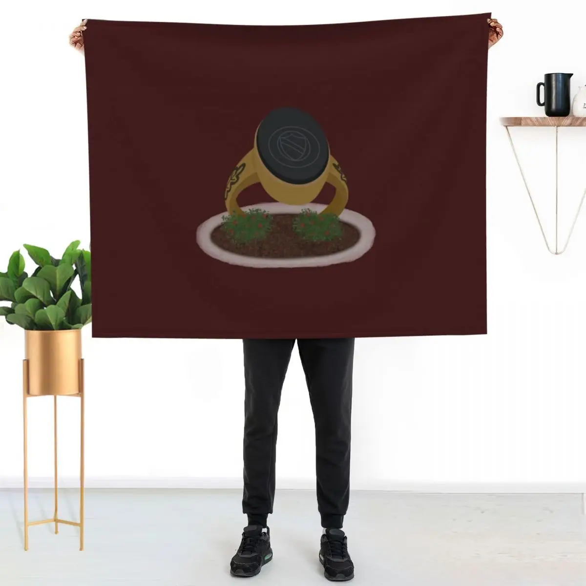 Meredith College Onyx Statue Throw Blanket Winter beds For Baby Extra Large Throw Plaid warm for winter Blankets