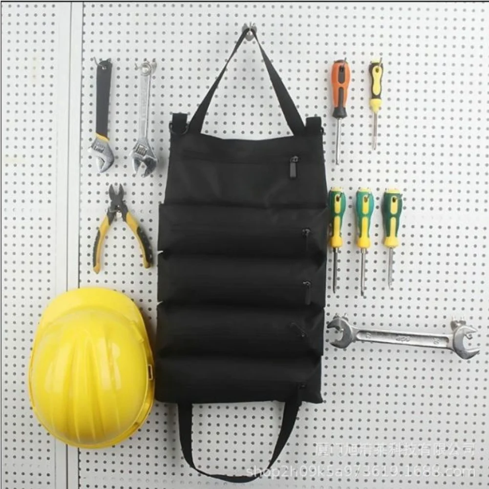 Oxford Tool Bag with Multiple Pockets for Organizing Hand Tools Hardware Fasteners and Small Workshop Items Build