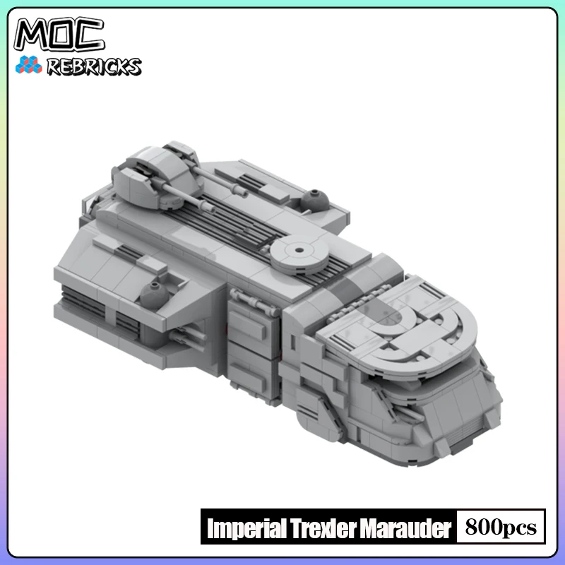 Space War Juggernaut Imperial Combat Assault Transport MOC Bricks Building Block Toys Model Sets DIY Child Birthday Gifts