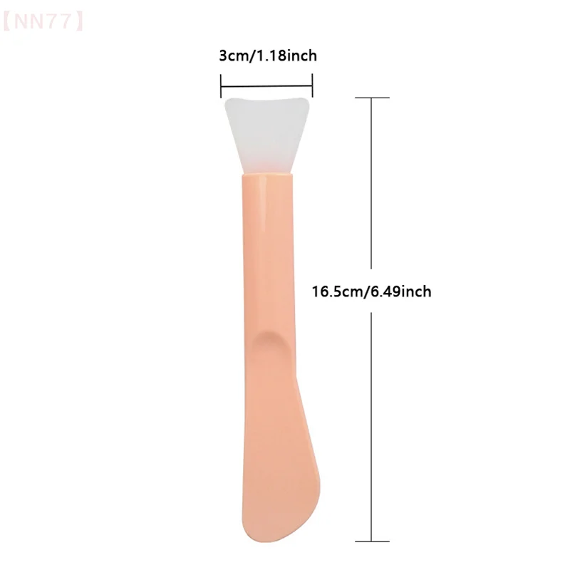 Dual-head Silicone Mask Brush Massage Cleaning Face Wash Brush Mask Application Homemade Soft Mask Tool Special Beauty Supplies