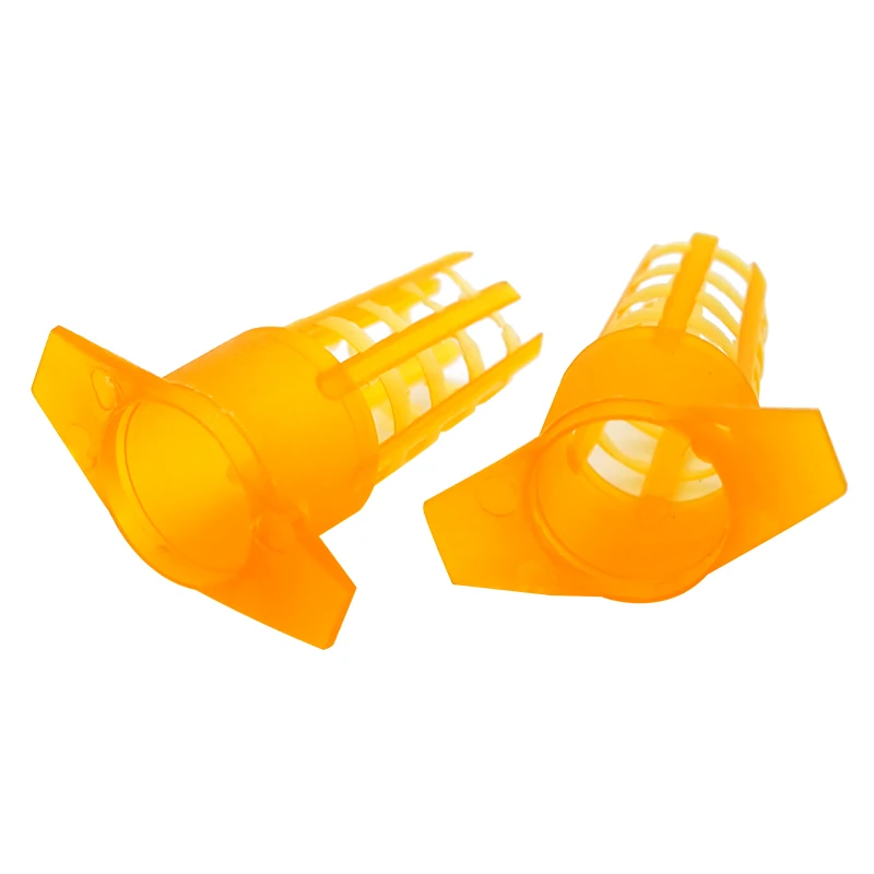10/20Pcs Plastic Bees Protective Cover Cell Protector Cages Bee Queen Cage Beekeeping Equipments Apiculture Supplies