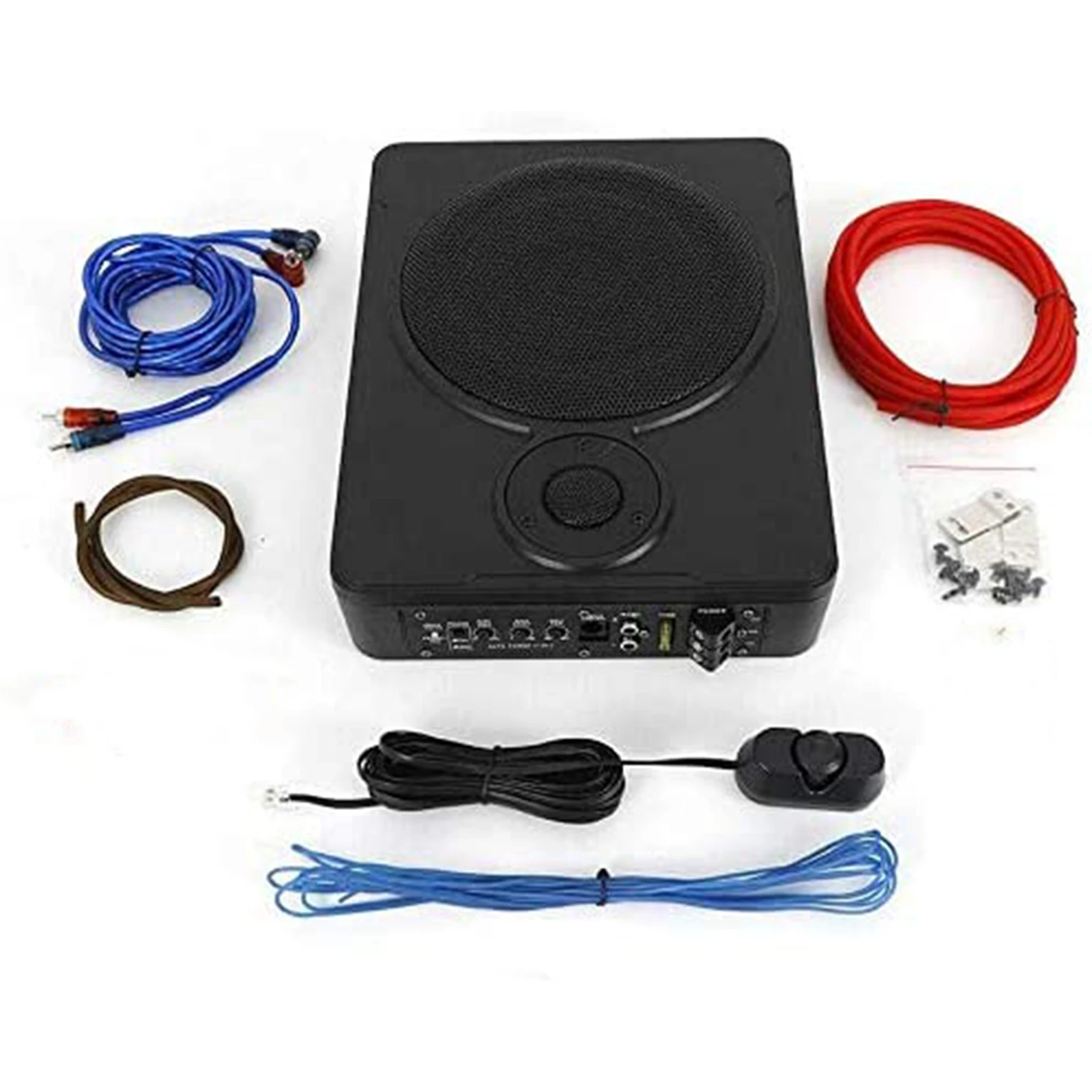 Subwoofer da 8 pollici Altoparlanti altamente attivi e amplificatore di potenza Subwoofer per audio per auto (con cavo)