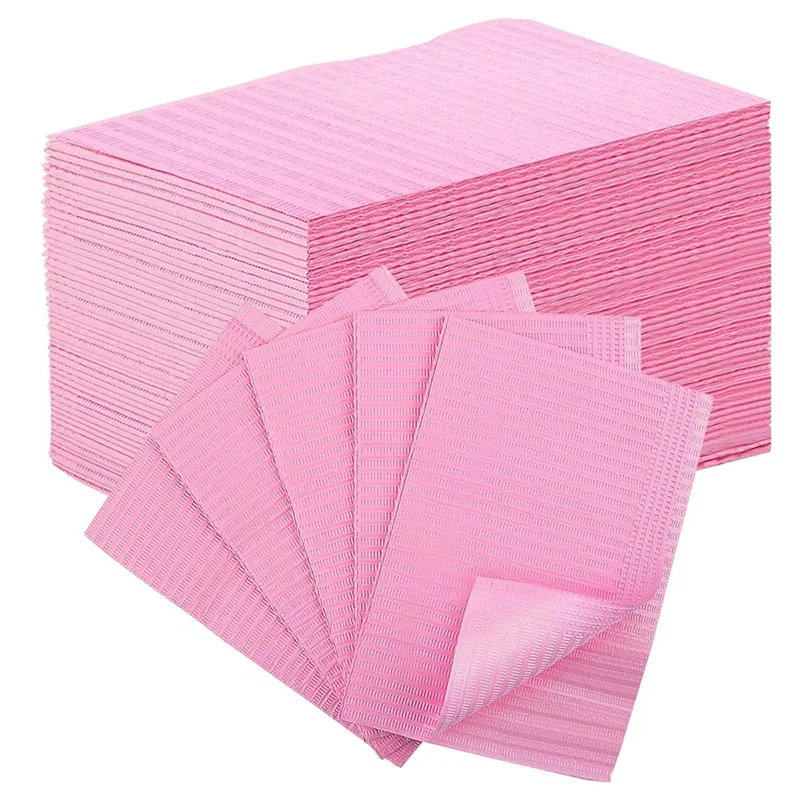Mthe-tapetes dobráveis descartáveis para unhas, 125 peças, folha de prática de mesa de unhas acrílicas, conjunto de substituição de toalha de papel