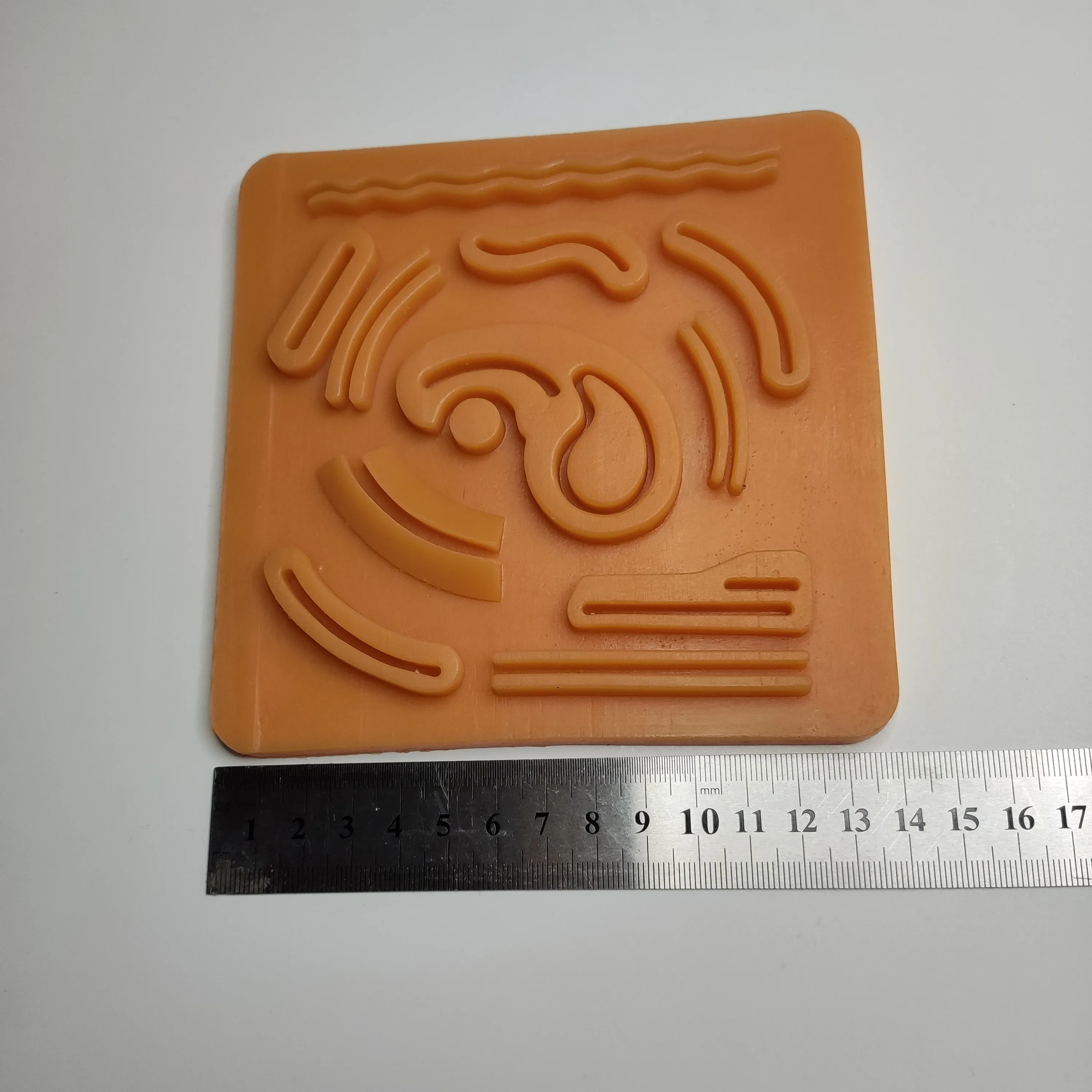 Suture Practice Silicone Model Module Laparoscopy Skill Training For Gynecology And Urology Learning