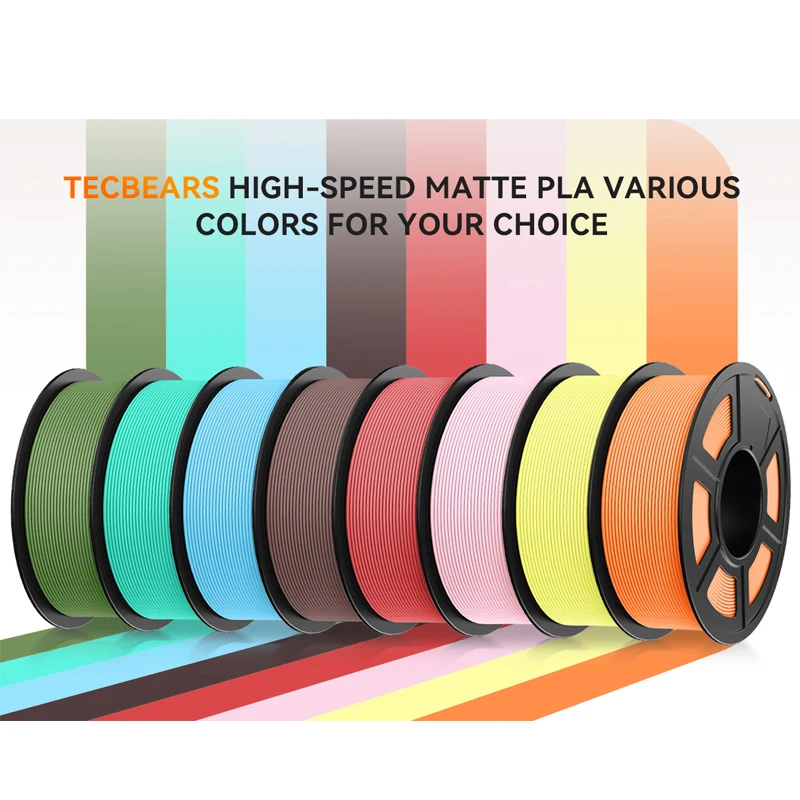 

JAYO petg pla high speed matte petg pla plus 10Rolls filament 1.75mm no bubbles smooth multiple colors optional for 3D printing