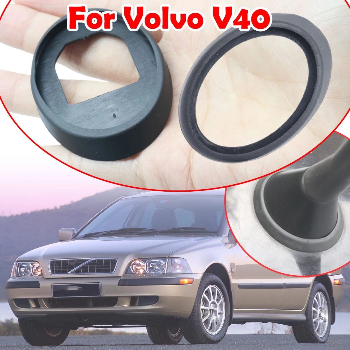 

For Volvo V40 Roof Mast Whip Aerial Antenna Base Seal Rubber Gasket Replacement part Car Accessories For Audi Fiat Renault Skoda