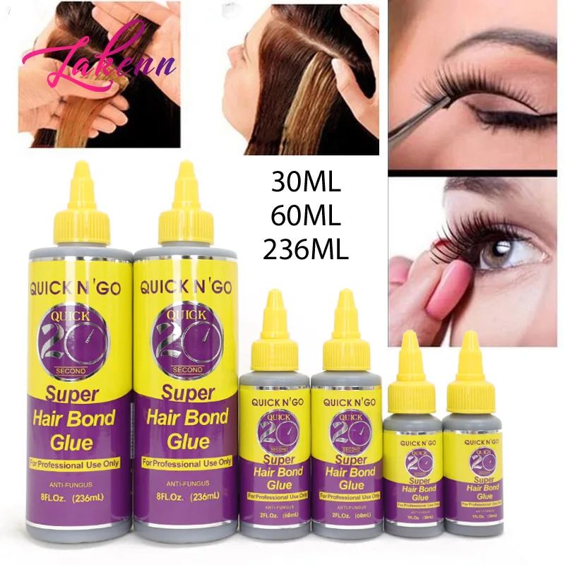 Flechazo Strong Hold Waterproof Lace Glue And Remover For Hair Invisible Hair Bond Glue Hair Wax Stick For Hairpiece Replacement