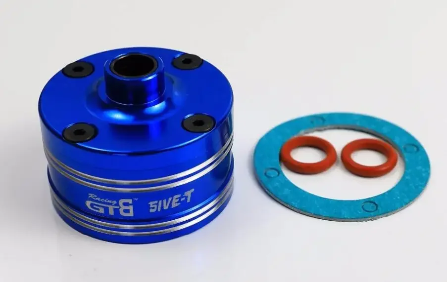 GTB racing  CNC alloy strengthen copper sleeve central diff case (only the case) LOSI 5IVE-T 1 pc LOSI 048 1/5 rc car