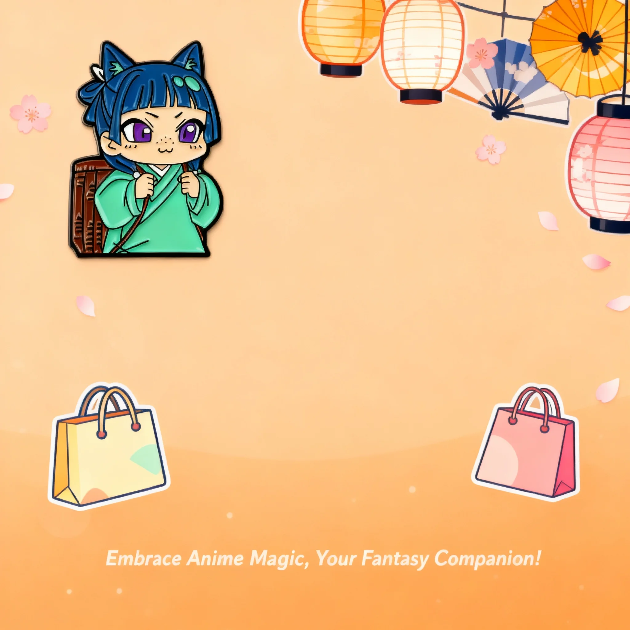 Cute Anime Enamel Pin Kawaii Girl Badge Cosplay Accessories Brooch for Women Backpack Hat Lapel Gifts Toys