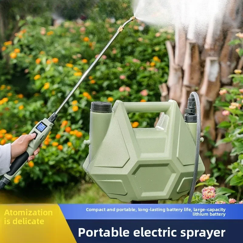 Premium Electric Watering Can Automatic Watering Anti-drop Durable Garden Gardening Production Potted Plant Watering Artifact