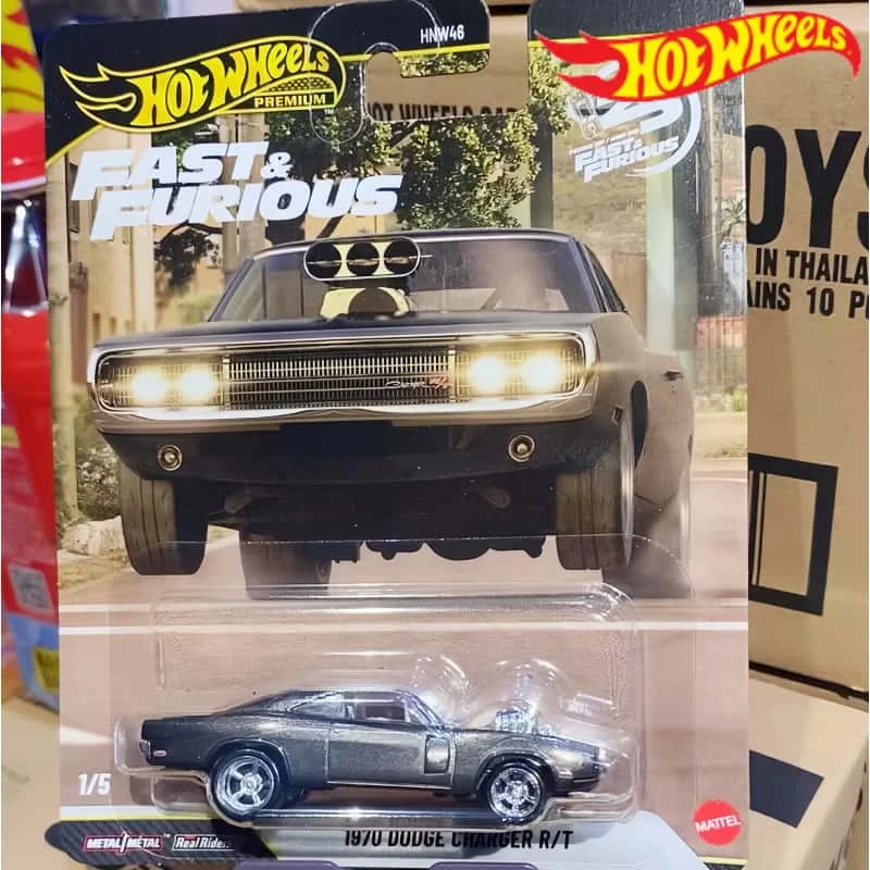New Hot Wheels Fast & Furious Q Case Serie 1970 Dodge Charger R/T 1/64 Premium Alloy Diecast Model Car Toy Cars Collection Gifts