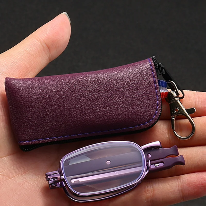 1,5 2,0 2,5 Faltbare Teleskop Presbyopie Brille Tragbare Tasche Anti Blaues Licht Gläser Lesebrille Männer Neutral – Detail 1