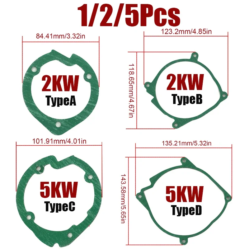 Joint de chambre de combustion pour chauffage diesel Eberspacher AirStapwiches, chauffage D4 D4S, 2KW, 5KW, 1, 2, 5X