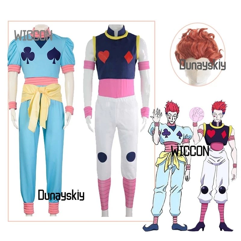 

Anime COS Hisoka Cosplay Costumes Accessions Wigs High Quality Kawaii Jirai Kei Cool Party Daily Stage Halloween Cosplay