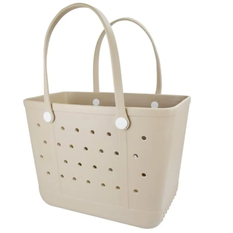 

Lightweight Extra large Rubber Beach Bag Small mini Tote Bag for Gym Waterproof medium Open Handbag for Pool Sports